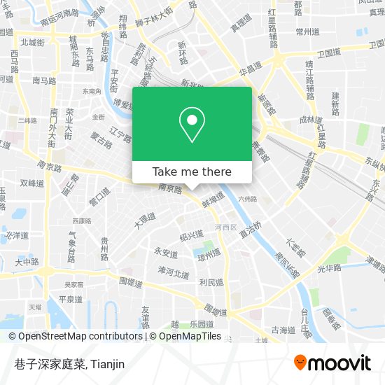 巷子深家庭菜 map