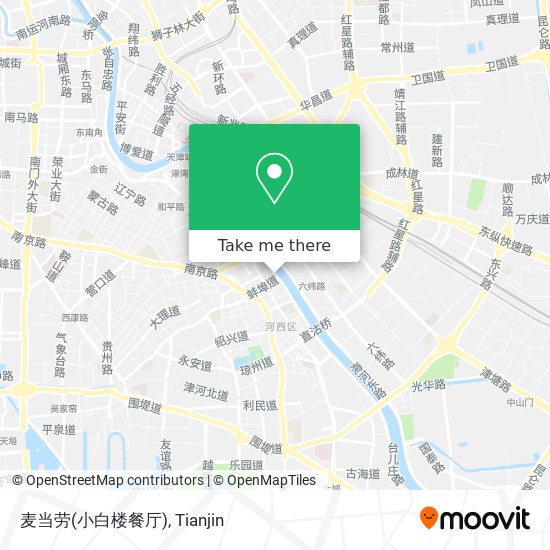 麦当劳(小白楼餐厅) map