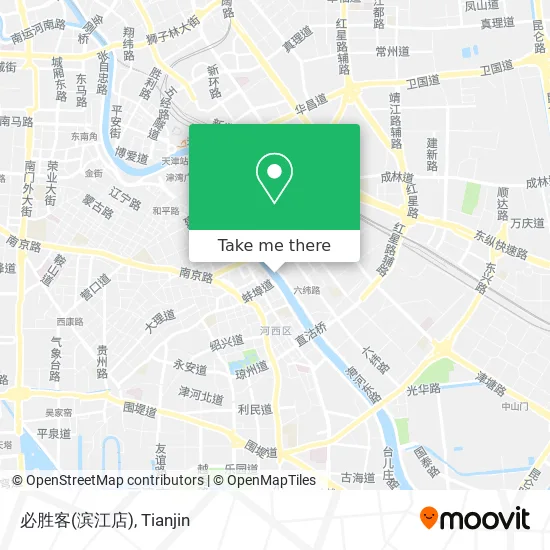 必胜客(滨江店) map