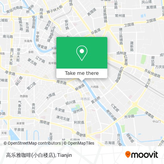 高乐雅咖啡(小白楼店) map