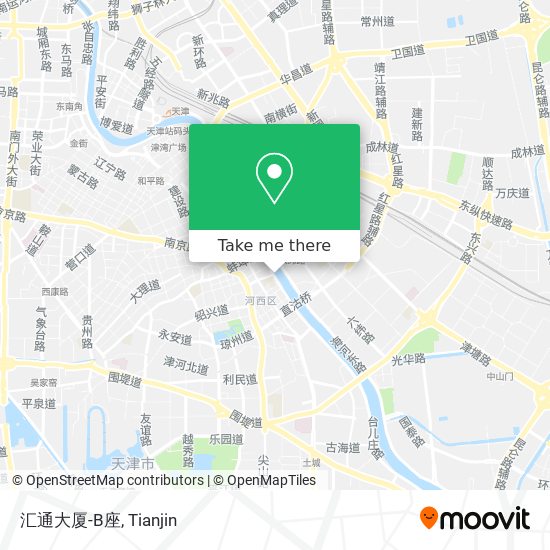 汇通大厦-B座 map