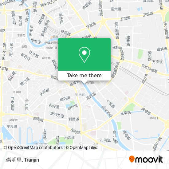 崇明里 map