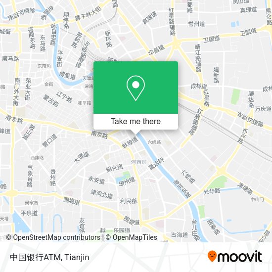 中国银行ATM map