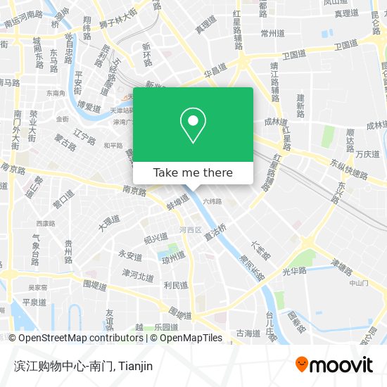 滨江购物中心-南门 map