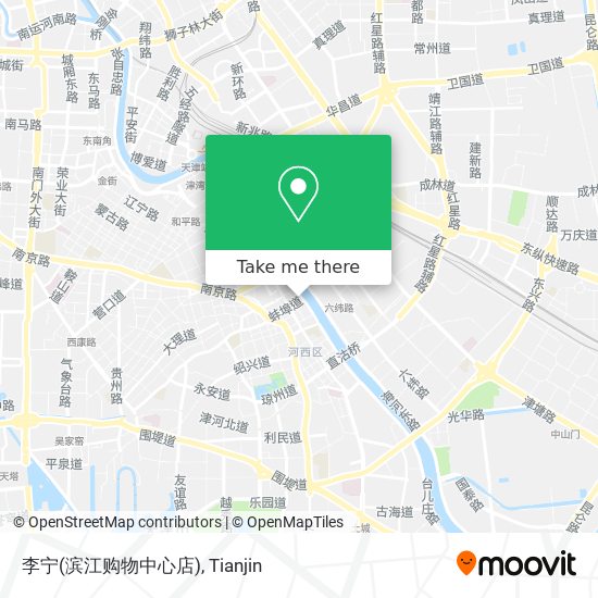 李宁(滨江购物中心店) map