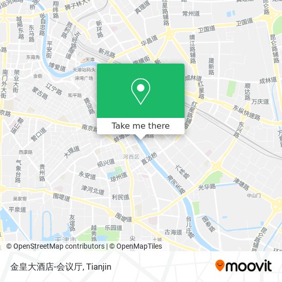 金皇大酒店-会议厅 map