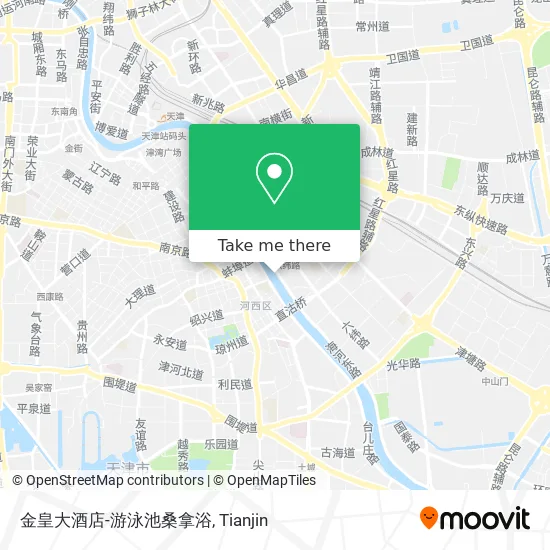 金皇大酒店-游泳池桑拿浴 map
