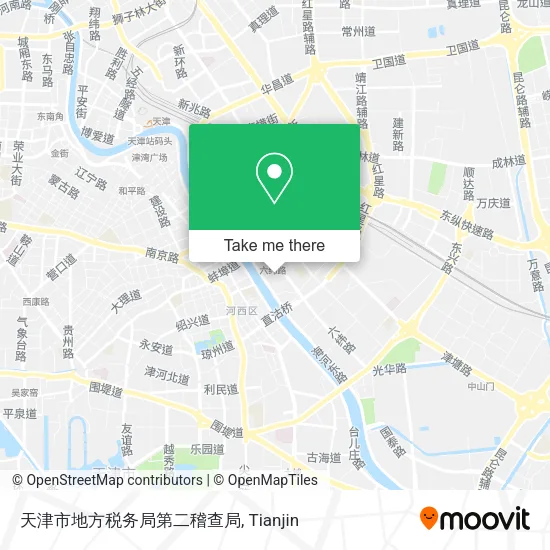 天津市地方税务局第二稽查局 map