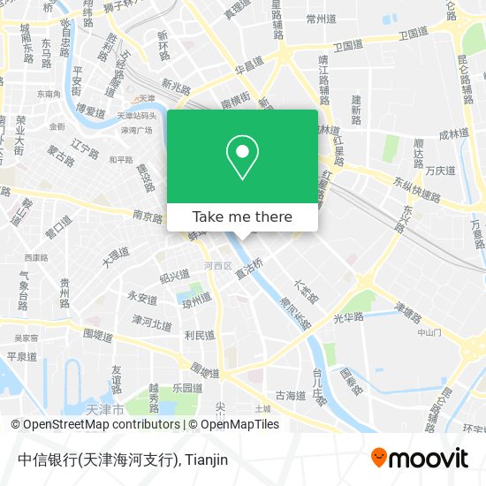 中信银行(天津海河支行) map