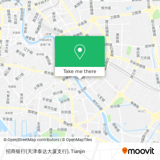招商银行(天津泰达大厦支行) map