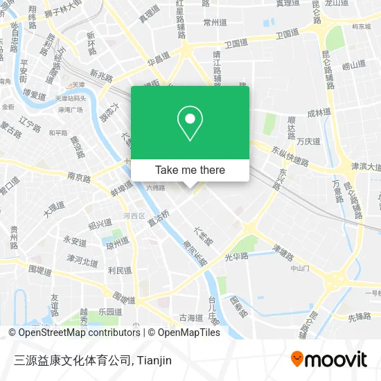 三源益康文化体育公司 map
