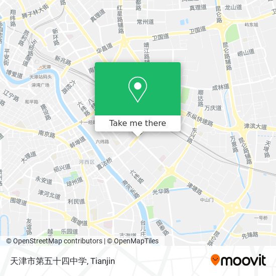 天津市第五十四中学 map