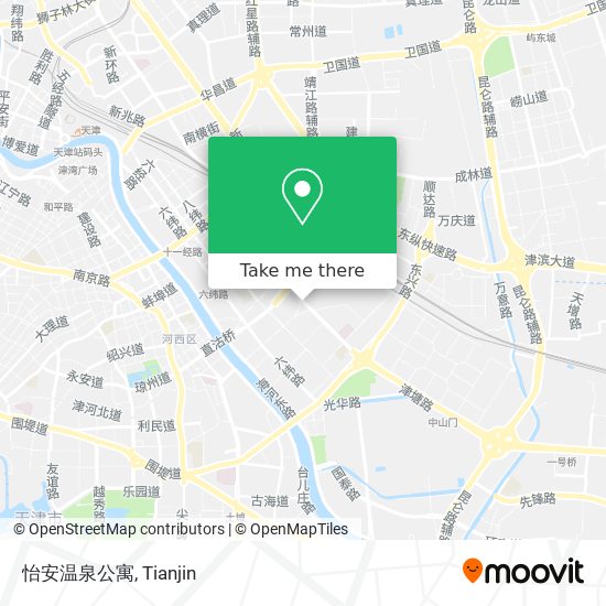 怡安温泉公寓 map