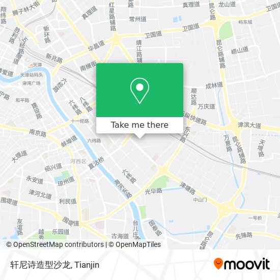 轩尼诗造型沙龙 map