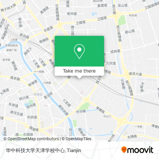 华中科技大学天津学校中心 map