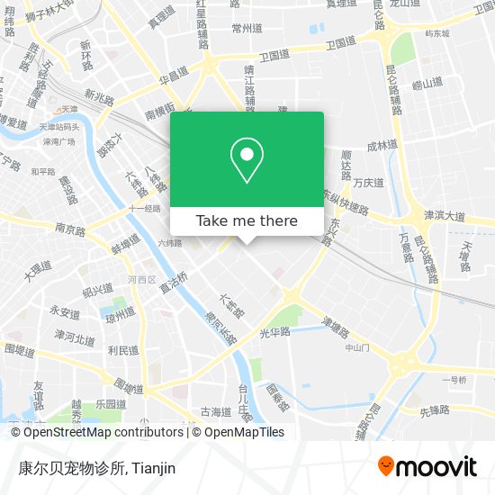 康尔贝宠物诊所 map