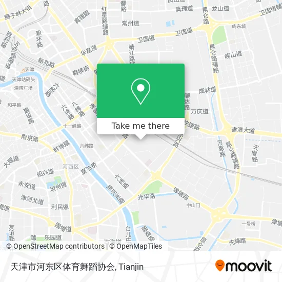 天津市河东区体育舞蹈协会 map