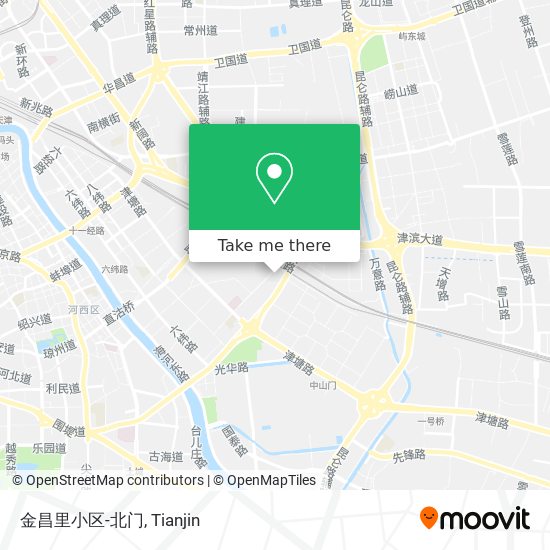 金昌里小区-北门 map