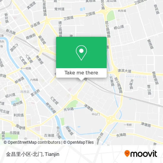 金昌里小区-北门 map