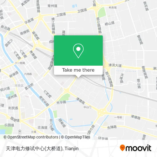 天津电力修试中心(大桥道) map