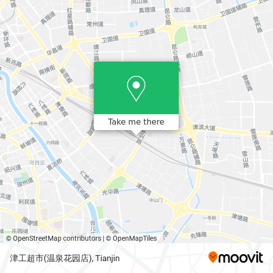 津工超市(温泉花园店) map