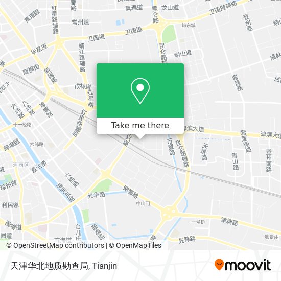 天津华北地质勘查局 map