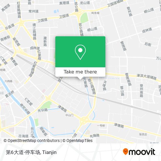 第6大道-停车场 map