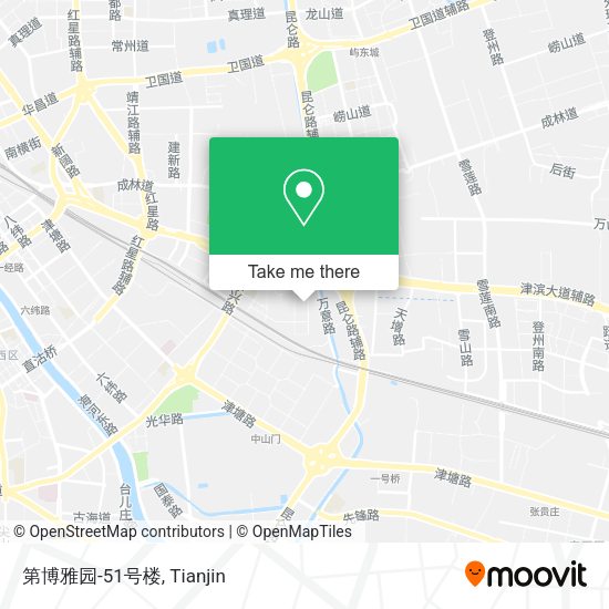 第博雅园-51号楼 map