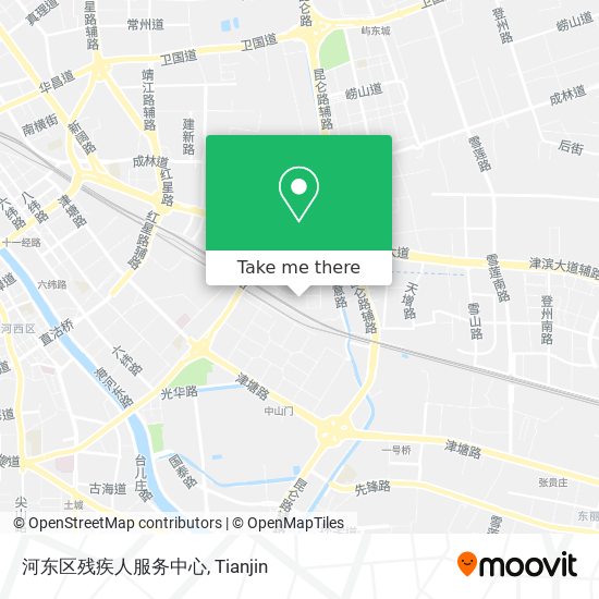 河东区残疾人服务中心 map