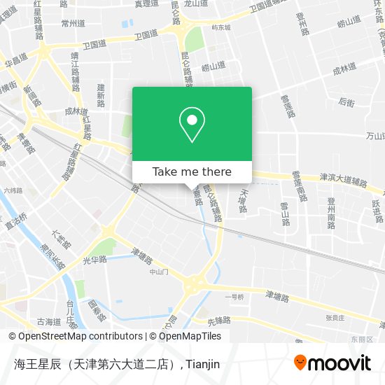 海王星辰（天津第六大道二店） map