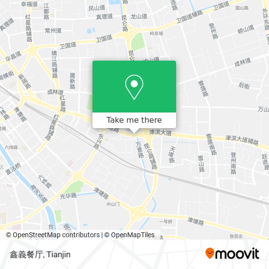 鑫義餐厅 map