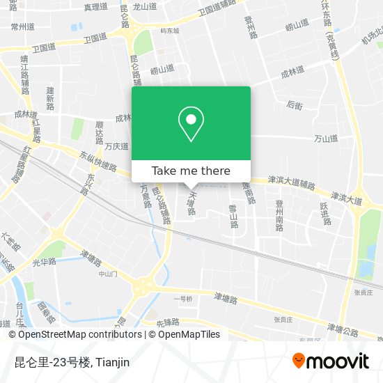 昆仑里-23号楼 map