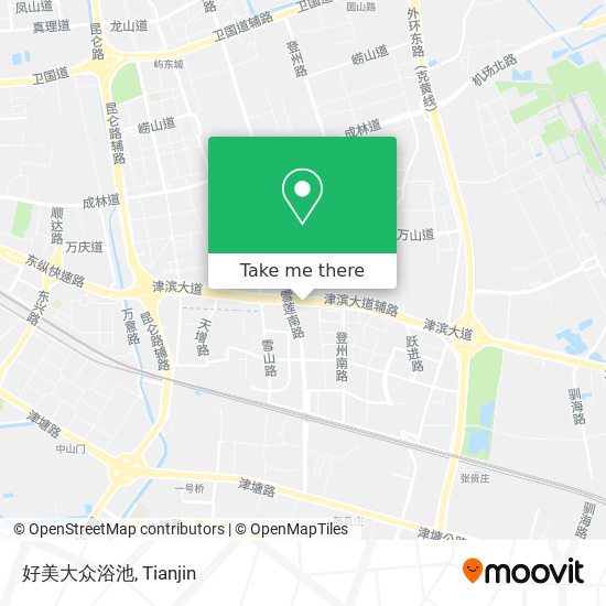 好美大众浴池 map