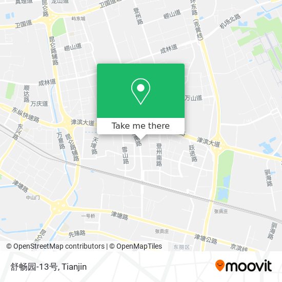 舒畅园-13号 map