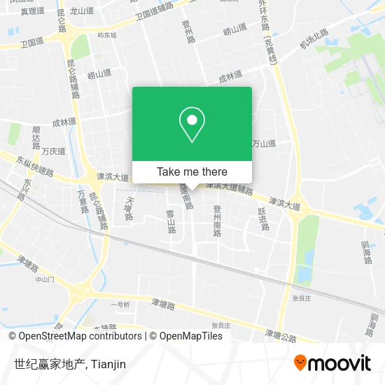 世纪赢家地产 map