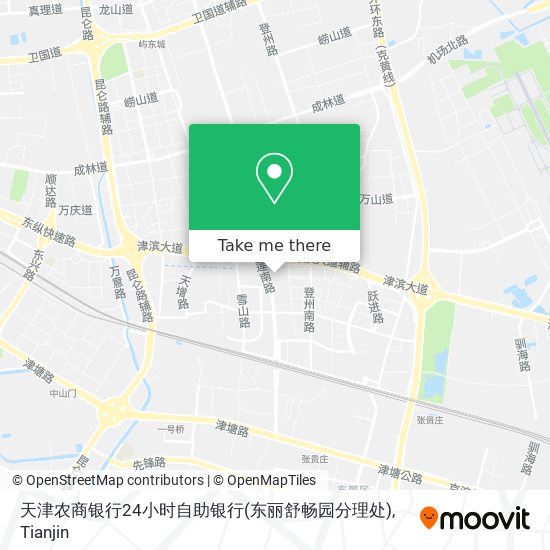 天津农商银行24小时自助银行(东丽舒畅园分理处) map