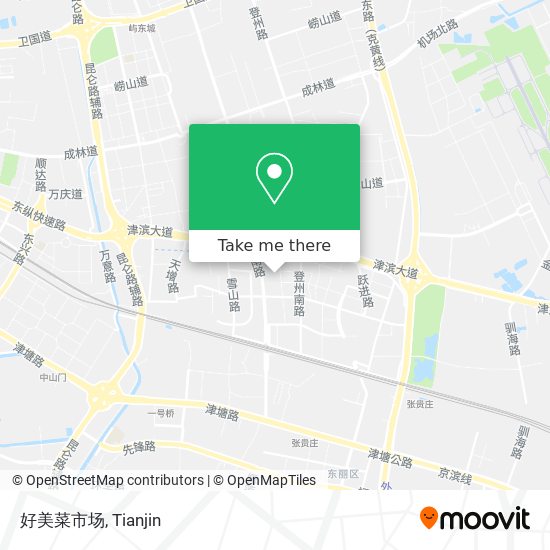 好美菜市场 map