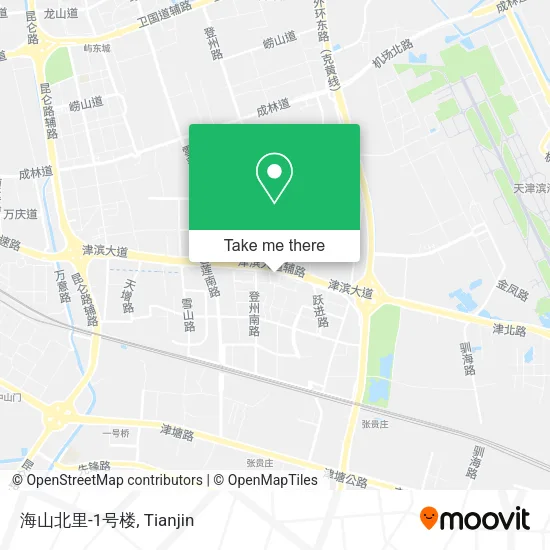 海山北里-1号楼 map