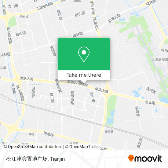 松江津滨置地广场 map