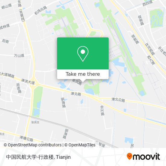 中国民航大学-行政楼 map