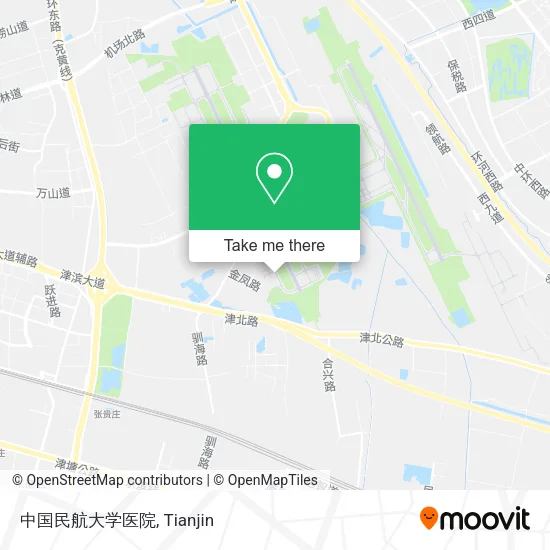 中国民航大学医院 map