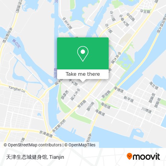 天津生态城健身馆 map