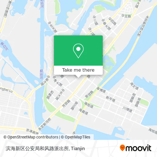 滨海新区公安局和风路派出所 map