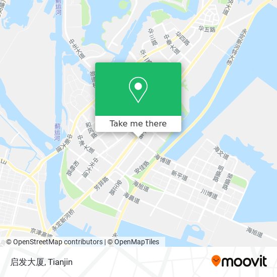 启发大厦 map