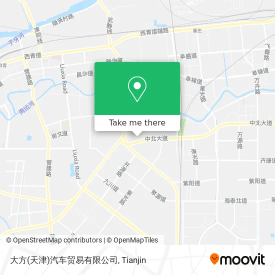 大方(天津)汽车贸易有限公司 map