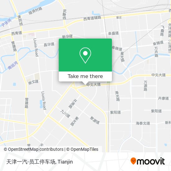 天津一汽-员工停车场 map