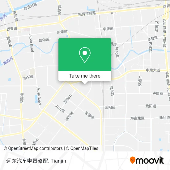 远东汽车电器修配 map
