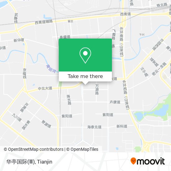华亭国际(Ⅲ) map