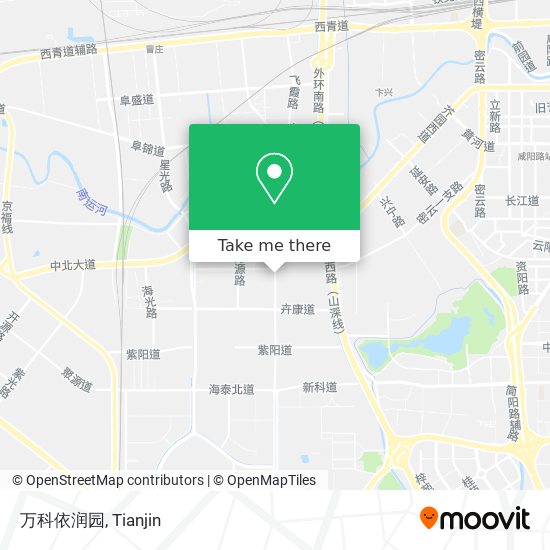 万科依润园 map