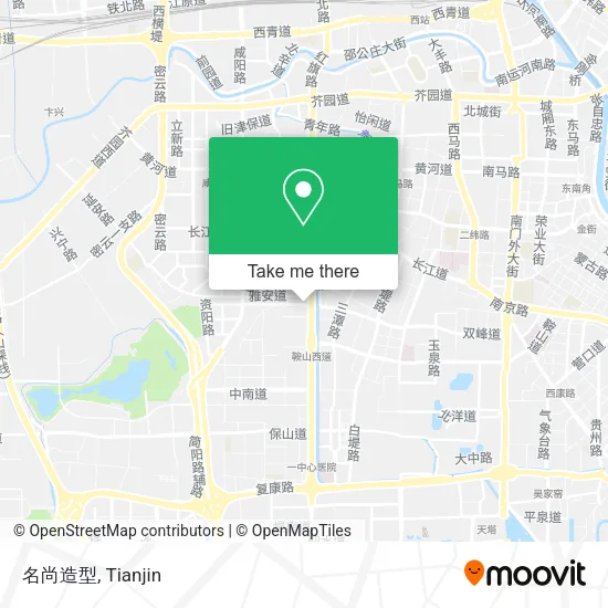 名尚造型 map